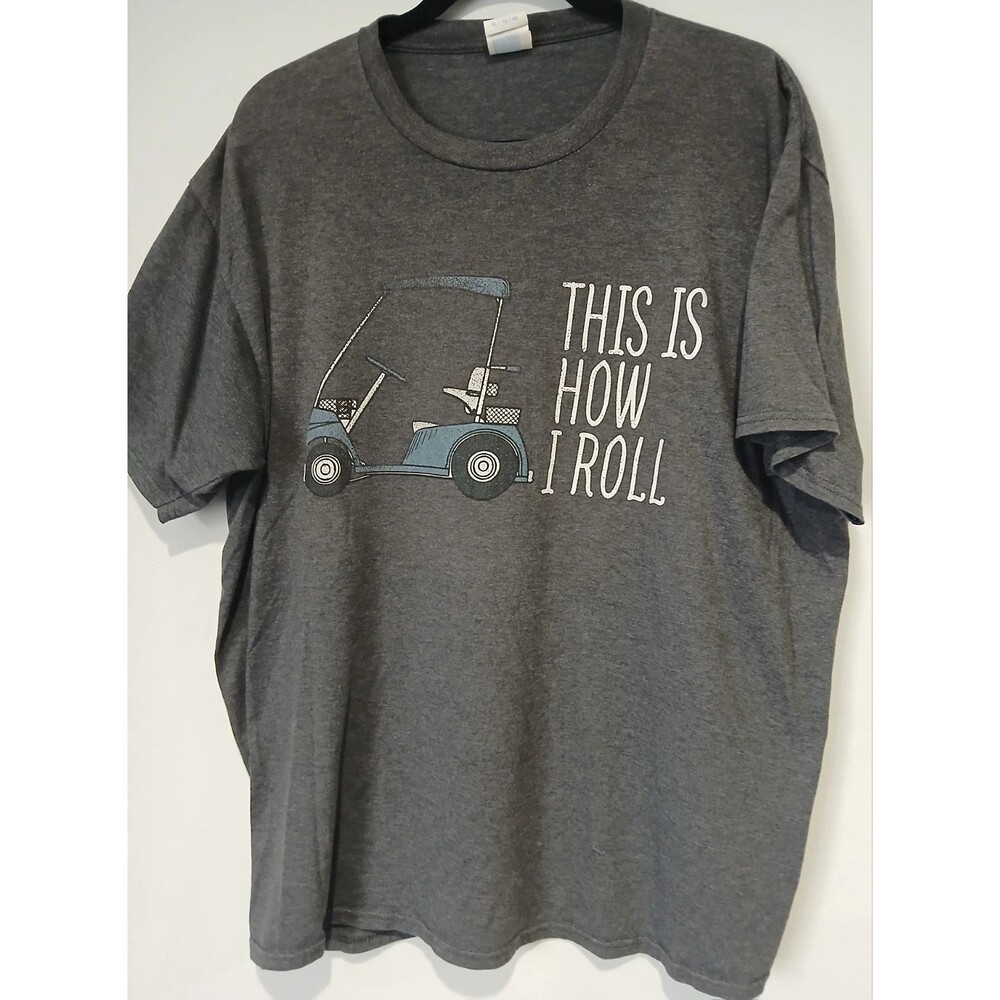 Port & Company. This Is How I Roll. Graphic T-Shirt. Men Size Extra Large.